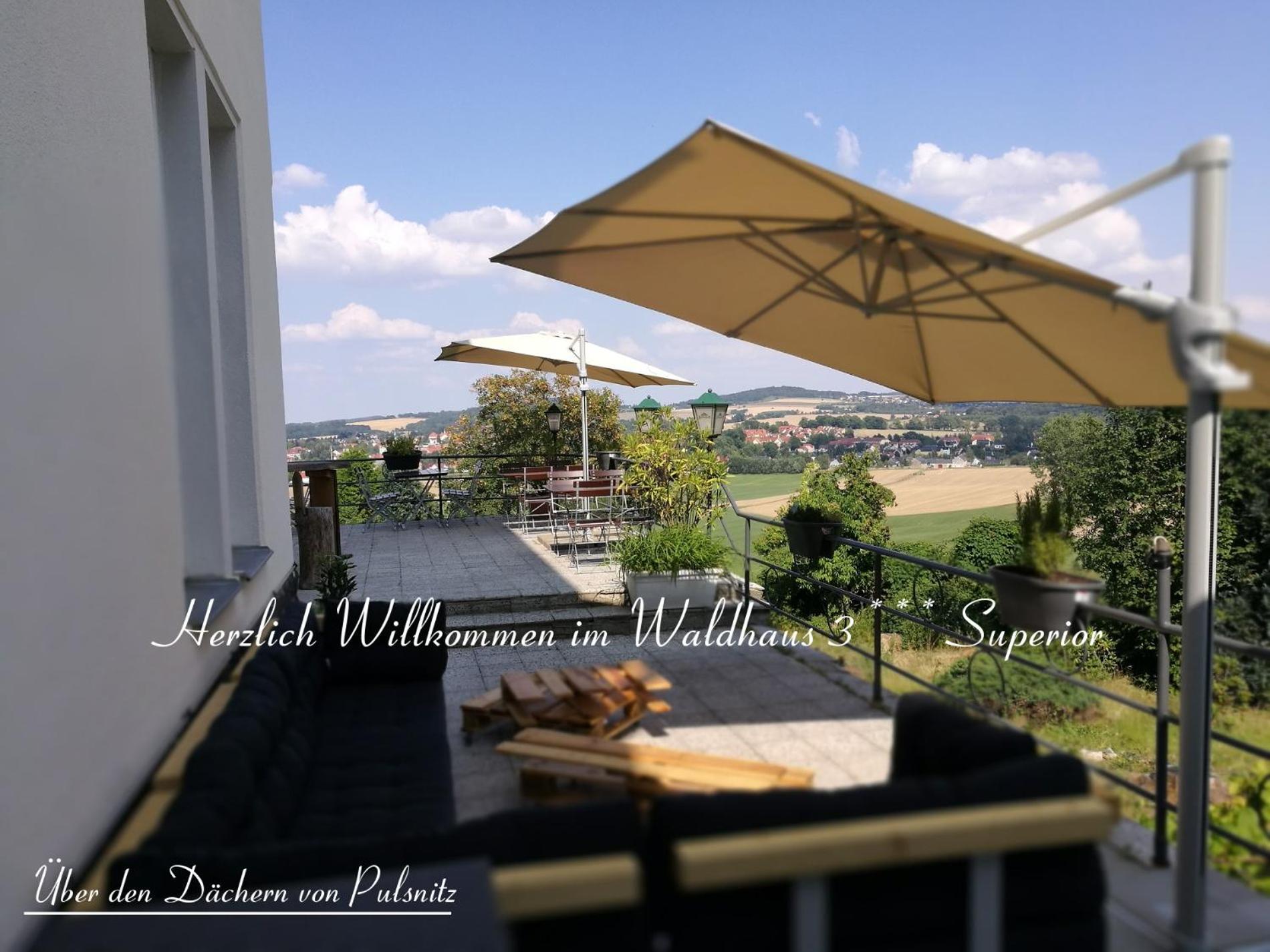 Waldhaus Pulsnitz Hotell Exteriör bild